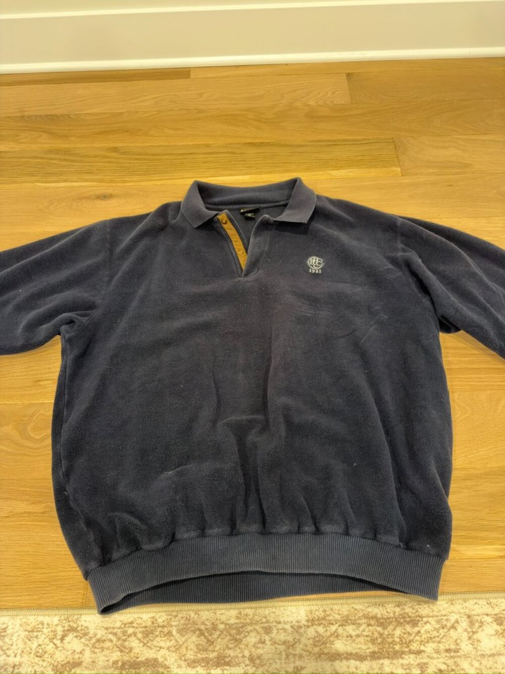 Country Club Quarter Button Sweatshirt
